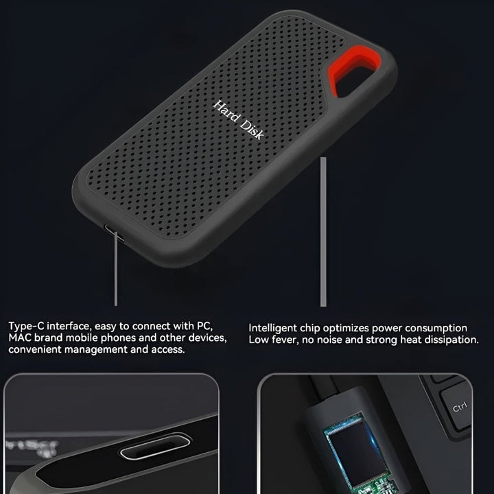 Portable External Ssd Portable Ssd Slim Shockproof Fast Drive - Image 4
