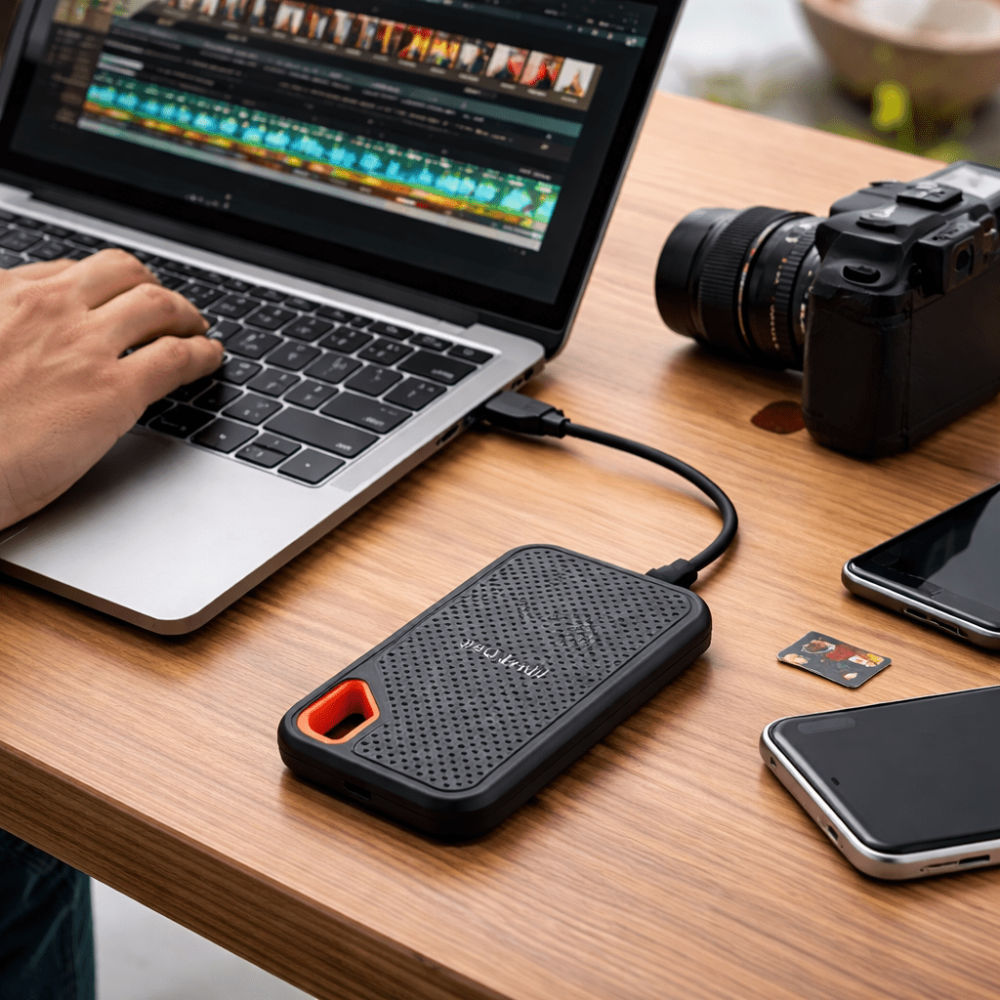 Portable External Ssd Usb-C Compact Dual-Drive Storage Usb Ssd - Image 1