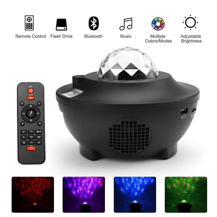 Portable Galaxy Projector With Bluetooth And USB Power - Image 8