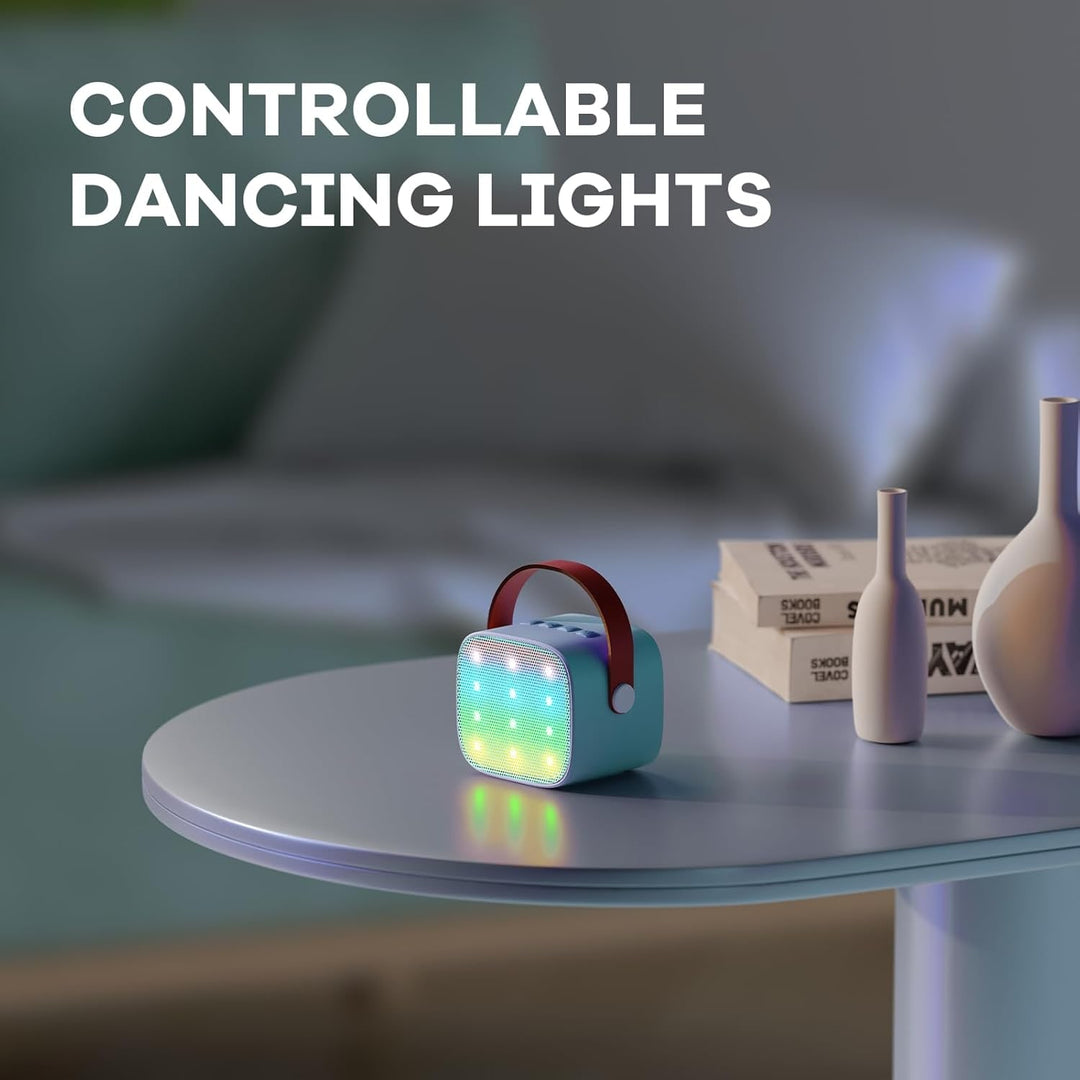 Portable Karaoke Machine With Bluetooth Speaker And Two Wireless Microphones - Image 26