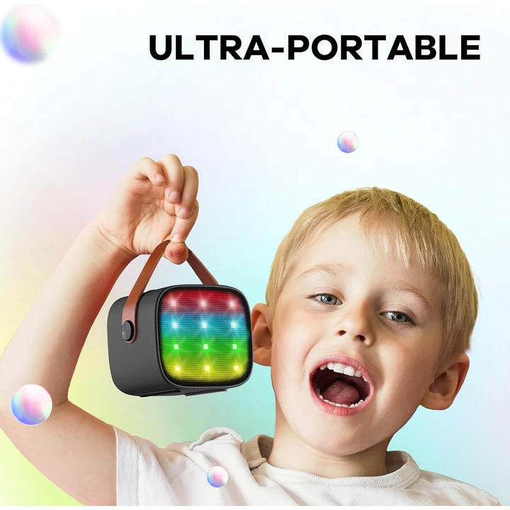 Portable Karaoke Machine With Bluetooth Speaker And Two Wireless Microphones - Image 30