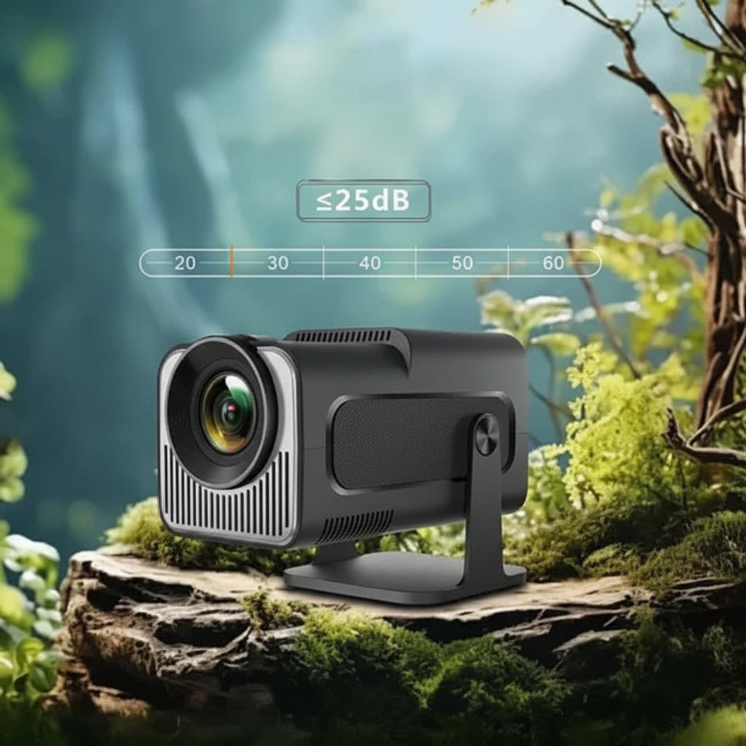 Portable Mini Smart Projector With Rotating Stand 4K Support And Built-In Streaming Apps - Image 8
