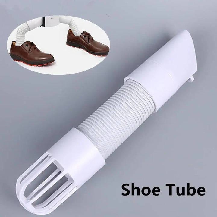 Portable Outdoor Travel Mini Folding Electric Drying Hanger With Shoe Tube Attachment - Image 4