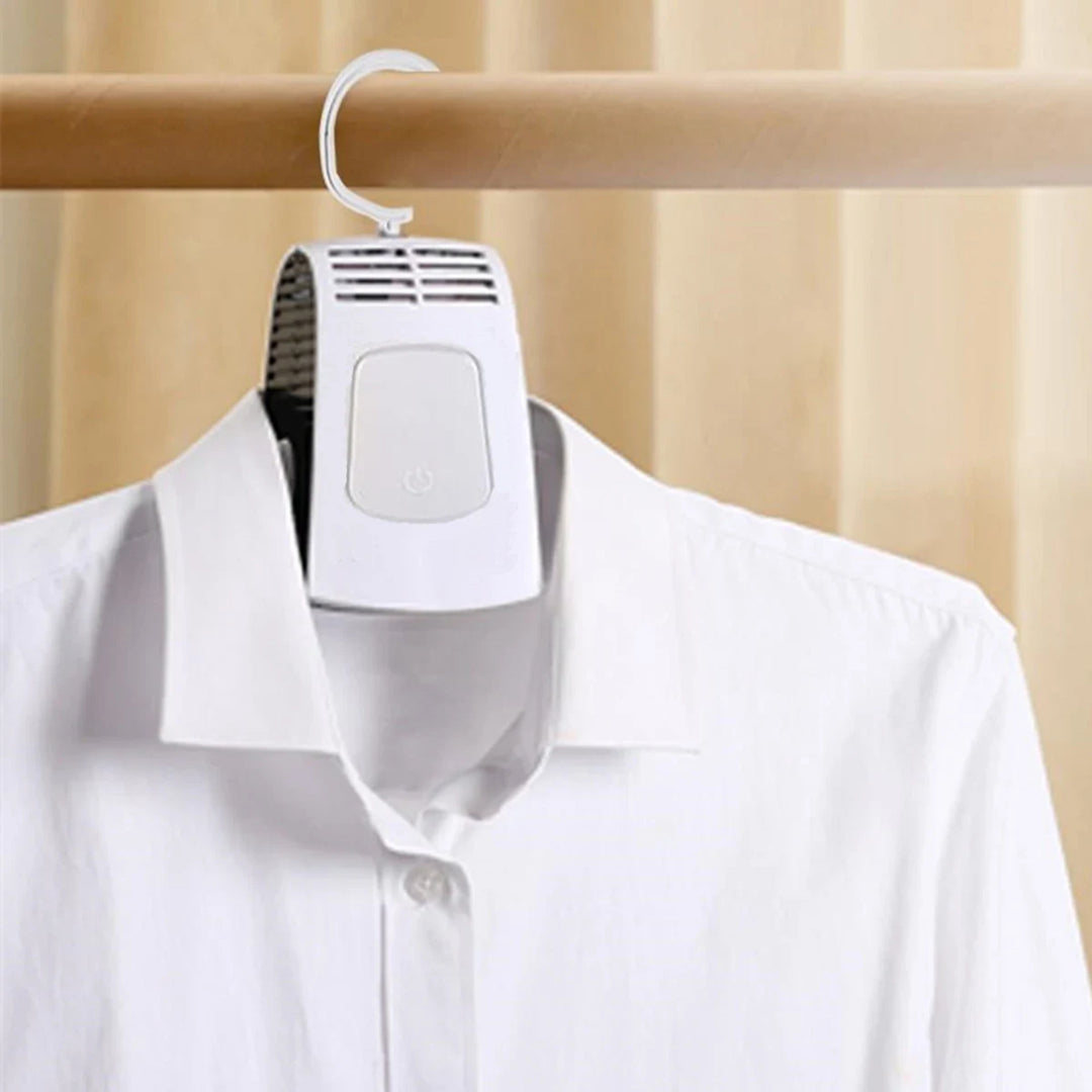 Portable Outdoor Travel Mini Folding Electric Drying Hanger With Shoe Tube Attachment - Image 2