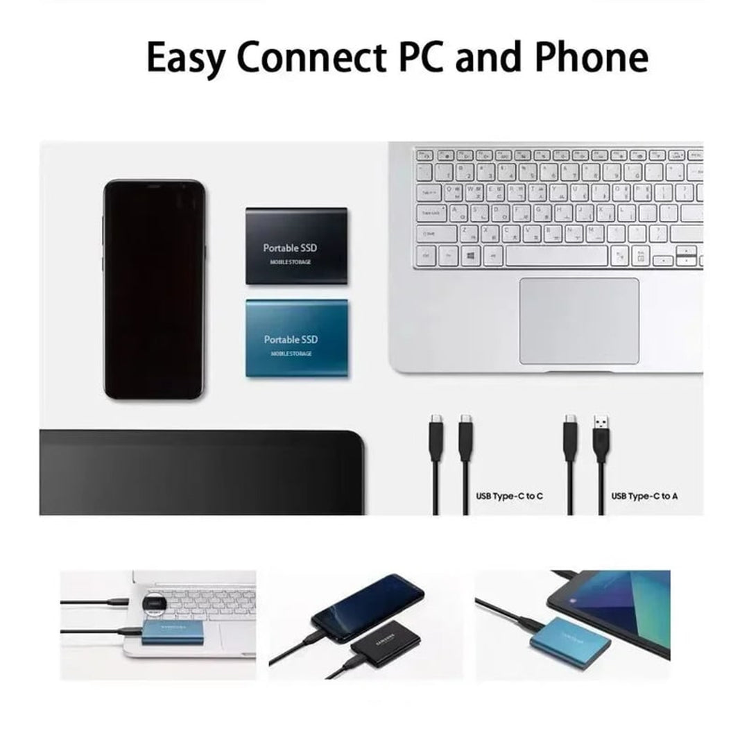 Portable SSD 128gb Usb-C External Drive With Shock-Resistant Aluminum Case - Image 7