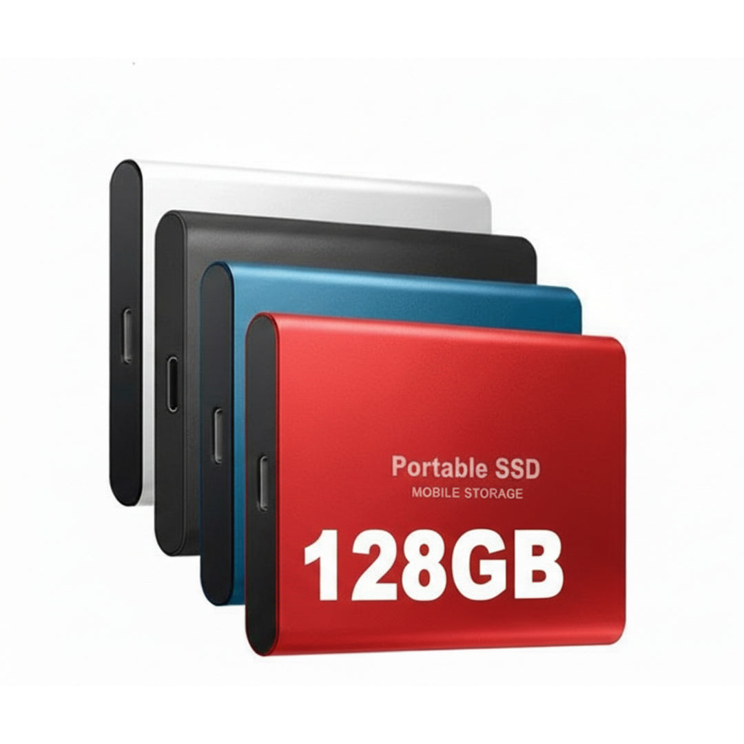 Portable SSD 128gb Usb-C External Drive With Shock-Resistant Aluminum Case - Image 4