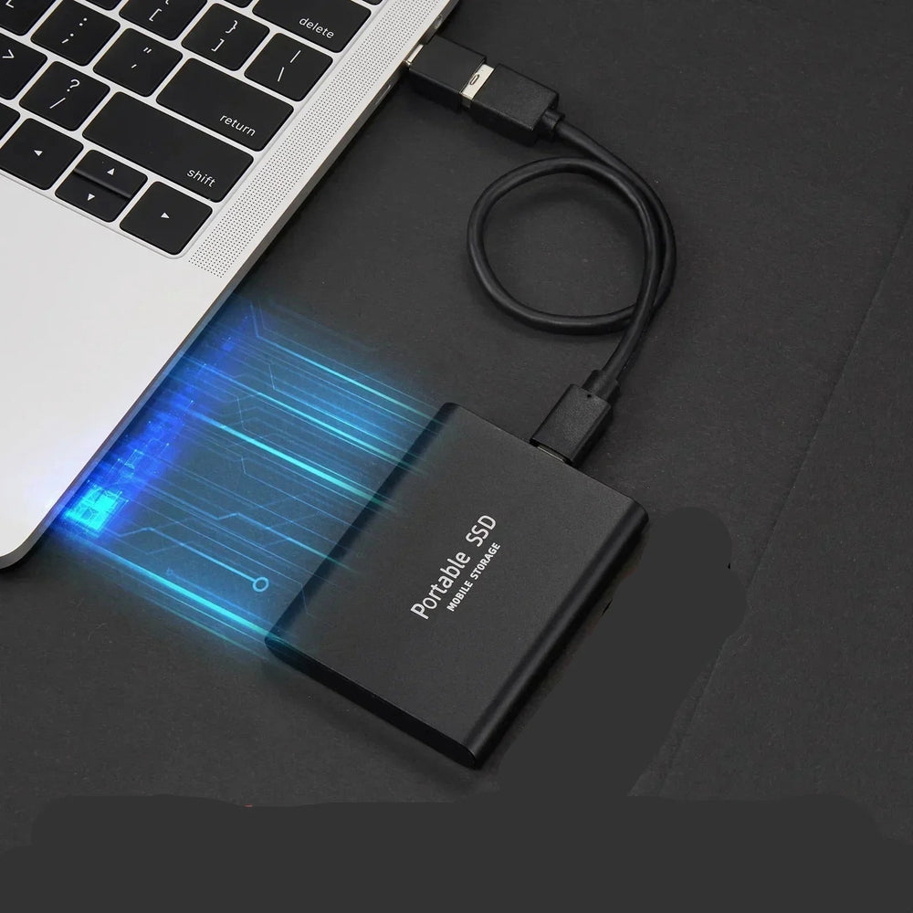 Portable Ssd Drive External Storage With Usb-c For Laptop And Computer - Image 1
