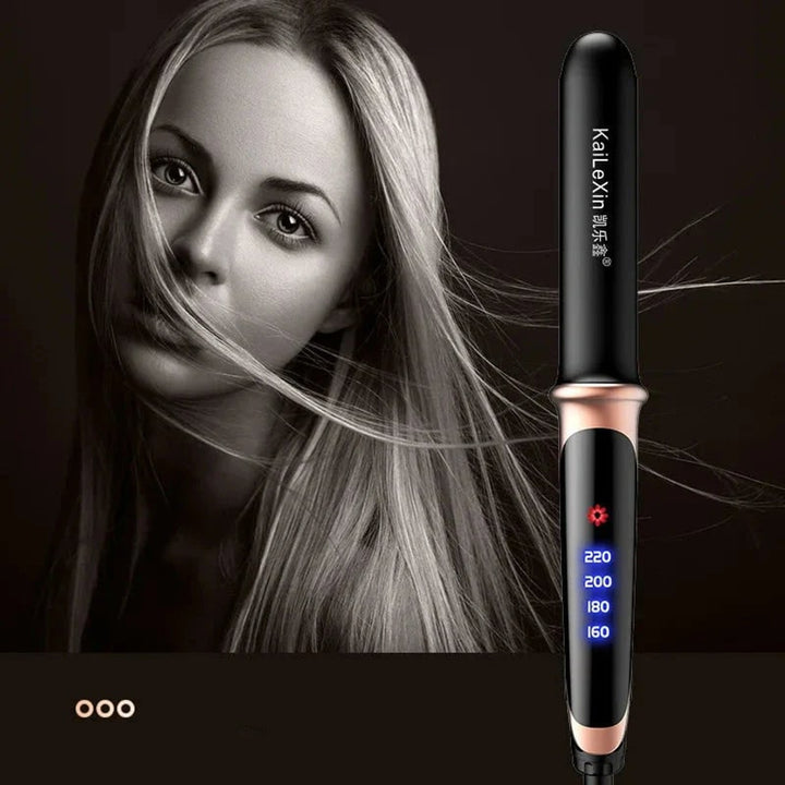 Professional Hair Straightener With Digital LED Display And Adjustable Temperature - Image 3