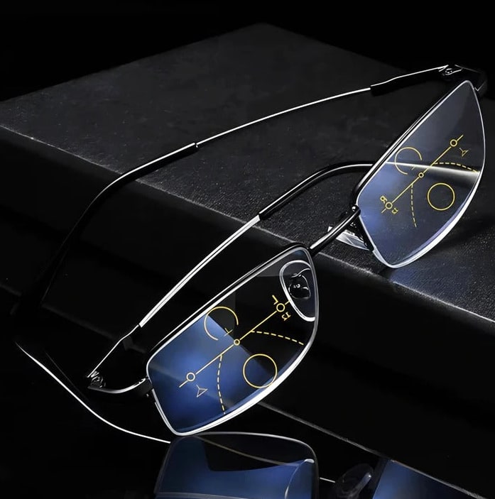 Progressive Reading Glasses With Photochromic Lenses Blue Light Filter And UV Protection - Image 11