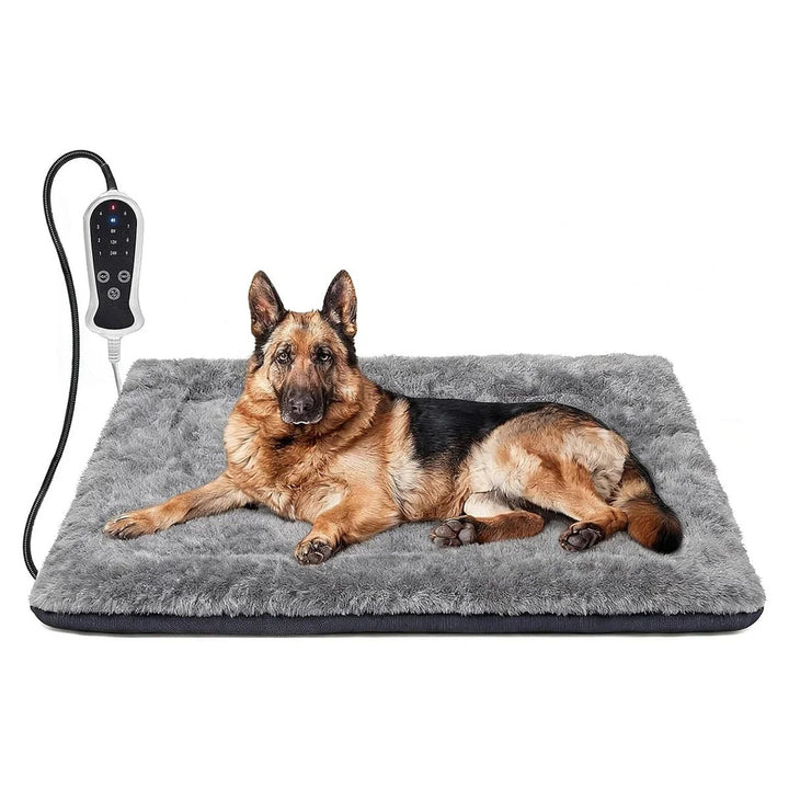 Protective Construction Non-Slip Base Heated Dog Bed - Image 1