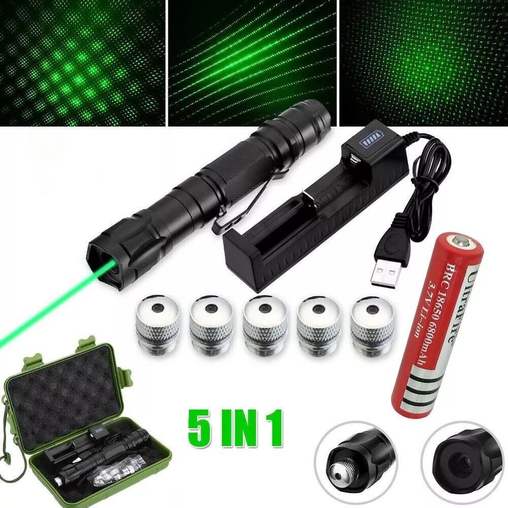Rechargeable Battery Laser Pointer Adjustable Focus - Image 9