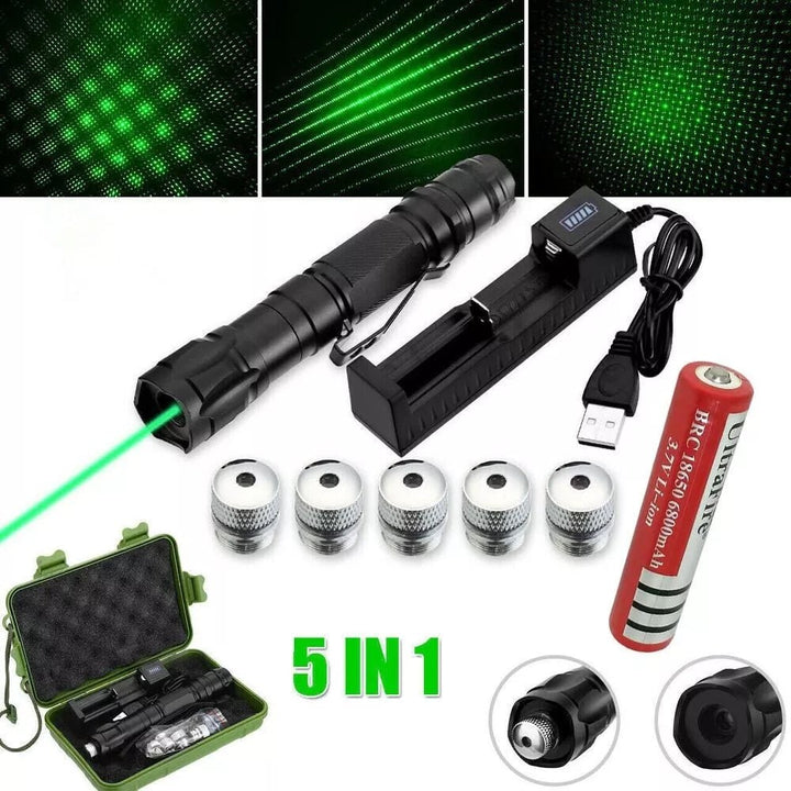 Rechargeable Battery Laser Pointer Adjustable Focus - Image 9