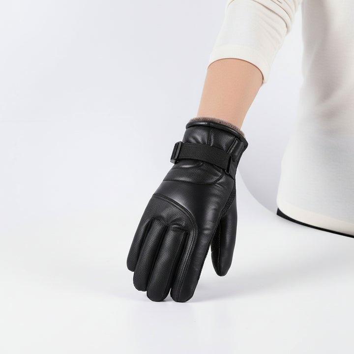 Rechargeable Heated Gloves With Touchscreen And Soft Fleece Lining - Image 2