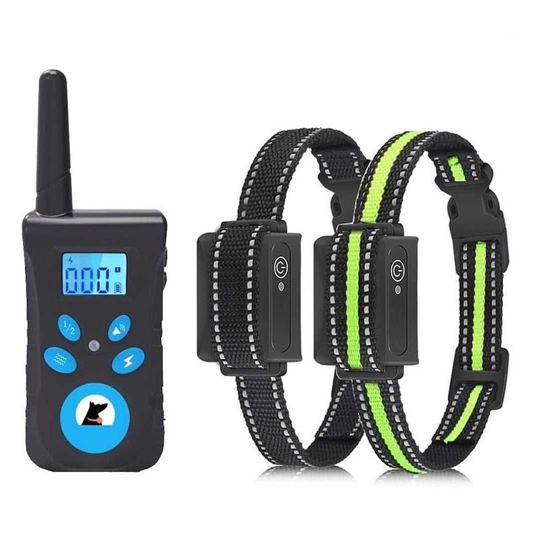 Rechargeable Waterproof Remote Dog Training Collar With Beep Vibration & Shock - Image 2