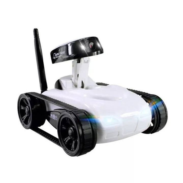 Remote Control Car With Camera For Wi-Fi App Controlled Spy Tank With Adjustable Camera - Image 5
