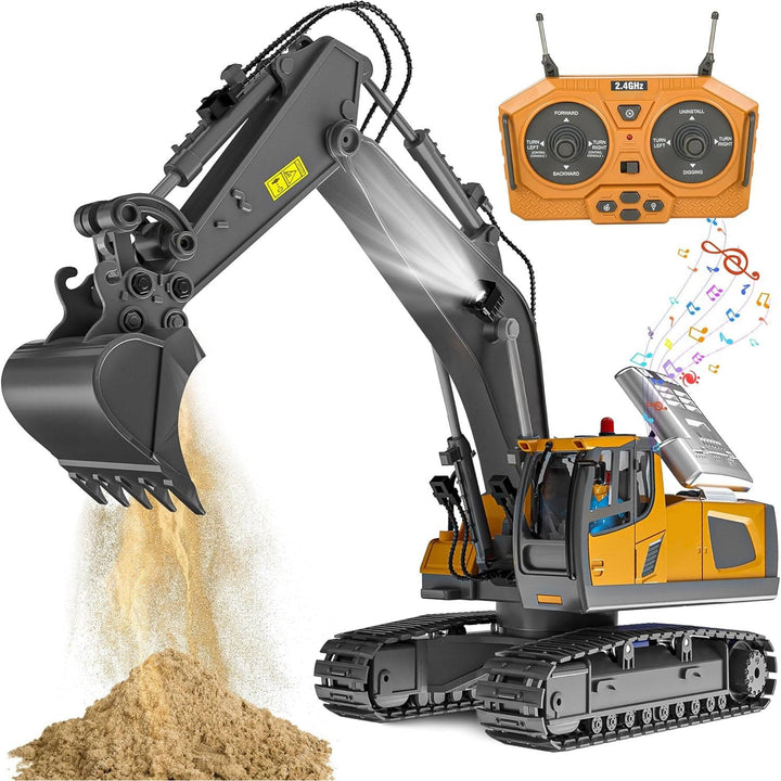 Remote Control Excavator With 680 Degree Rotation And Heavy Duty Tracks - Image 1