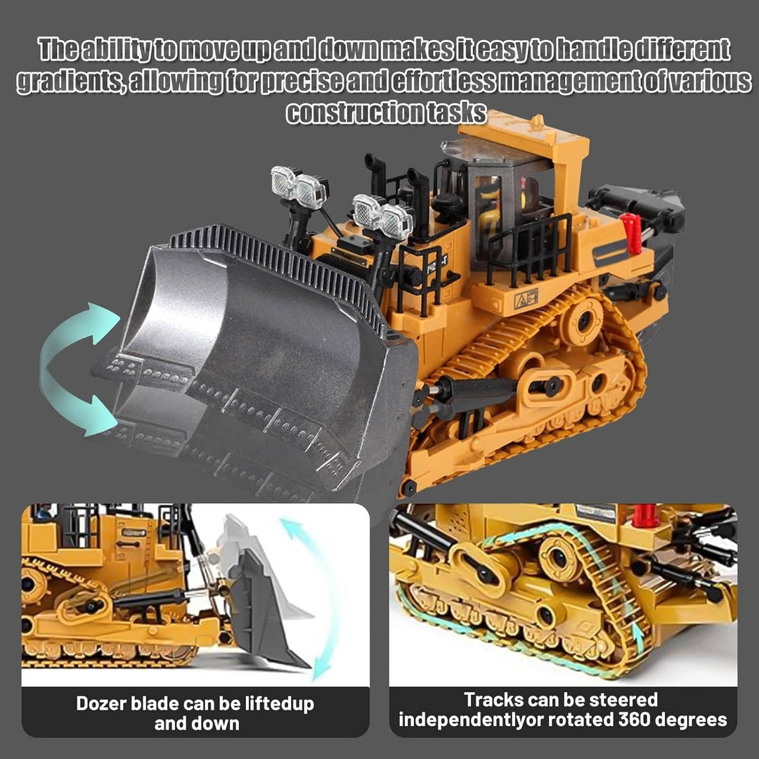 Remote Control Excavator With 680 Degree Rotation And Heavy Duty Tracks - Image 10