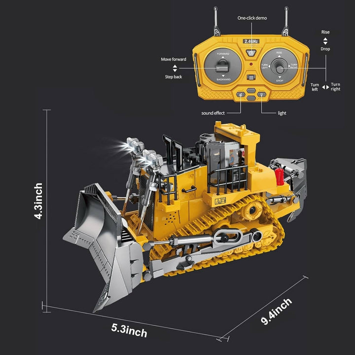 Remote Control Excavator With 680 Degree Rotation And Heavy Duty Tracks - Image 13