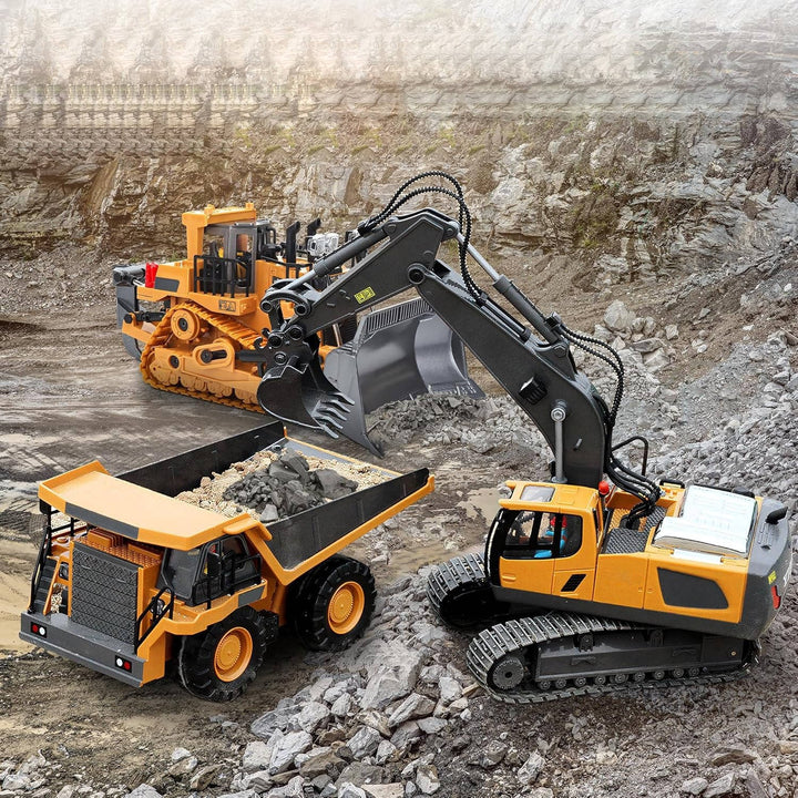 Remote Control Excavator With 680 Degree Rotation And Heavy Duty Tracks - Image 6