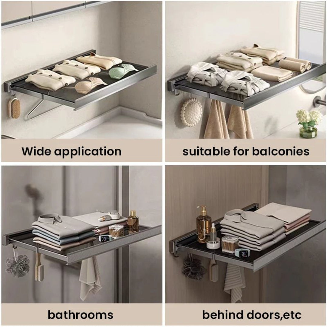 Retractable Invisible Storage Rack Space-Saving Drying Solution - Image 5