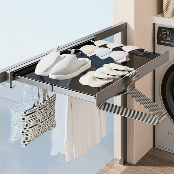 Retractable Invisible Storage Rack Space-Saving Drying Solution - Image 2