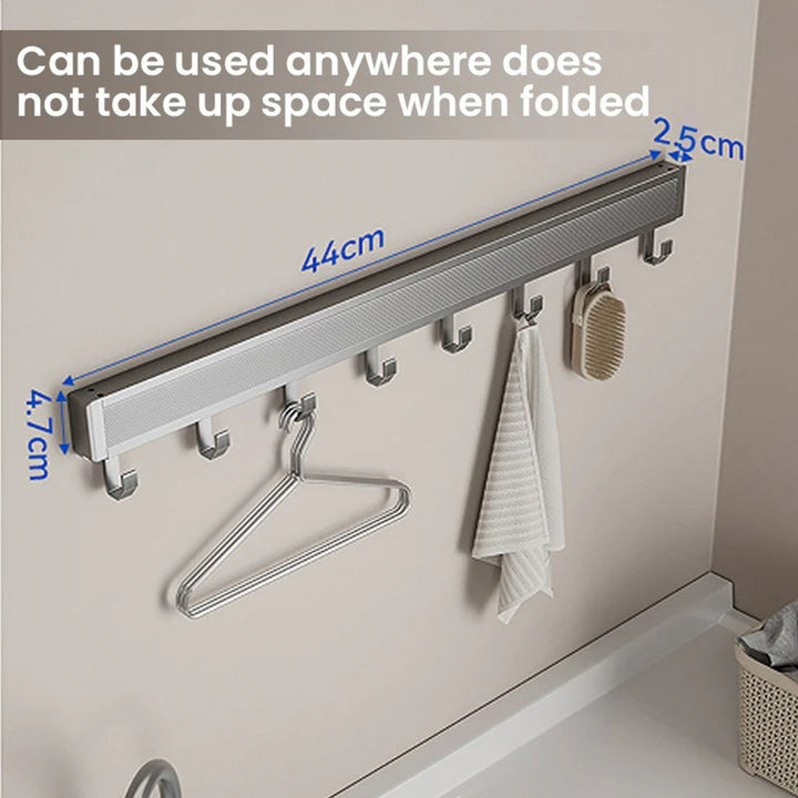 Retractable Invisible Storage Rack Space-Saving Drying Solution - Image 3