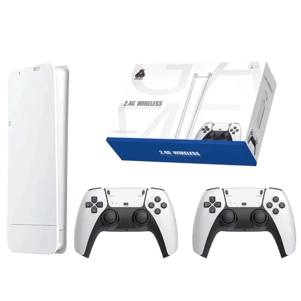 Retro Game Console 4K Game Console Handheld Dual Controller - Image 1