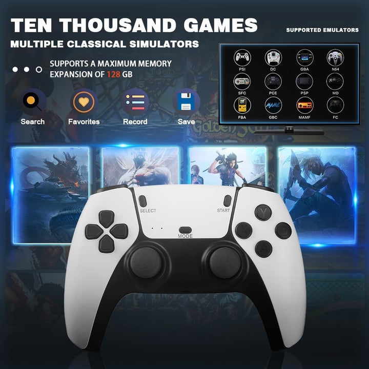 Retro Game Console 4K Game Console Handheld Dual Controller - Image 5