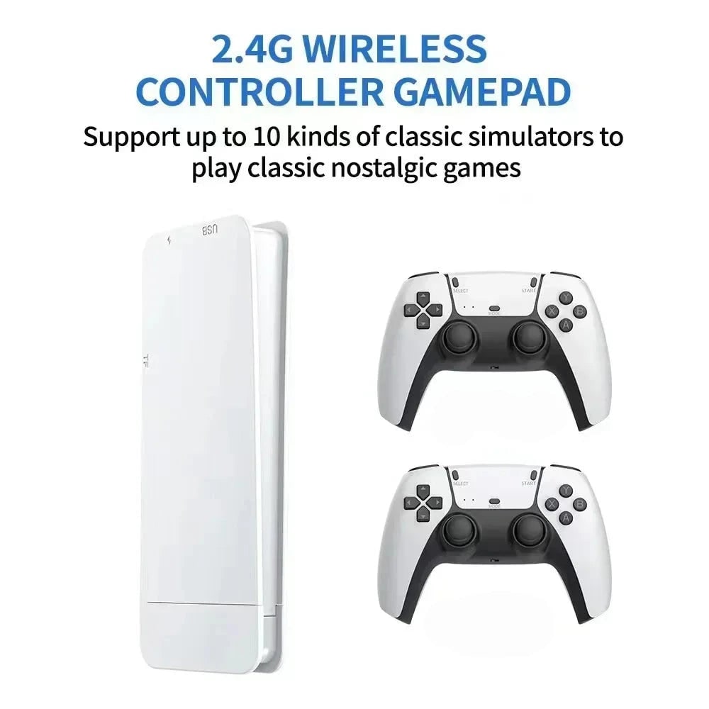 Retro Game Console 4K Game Console Handheld Dual Controller - Image 6