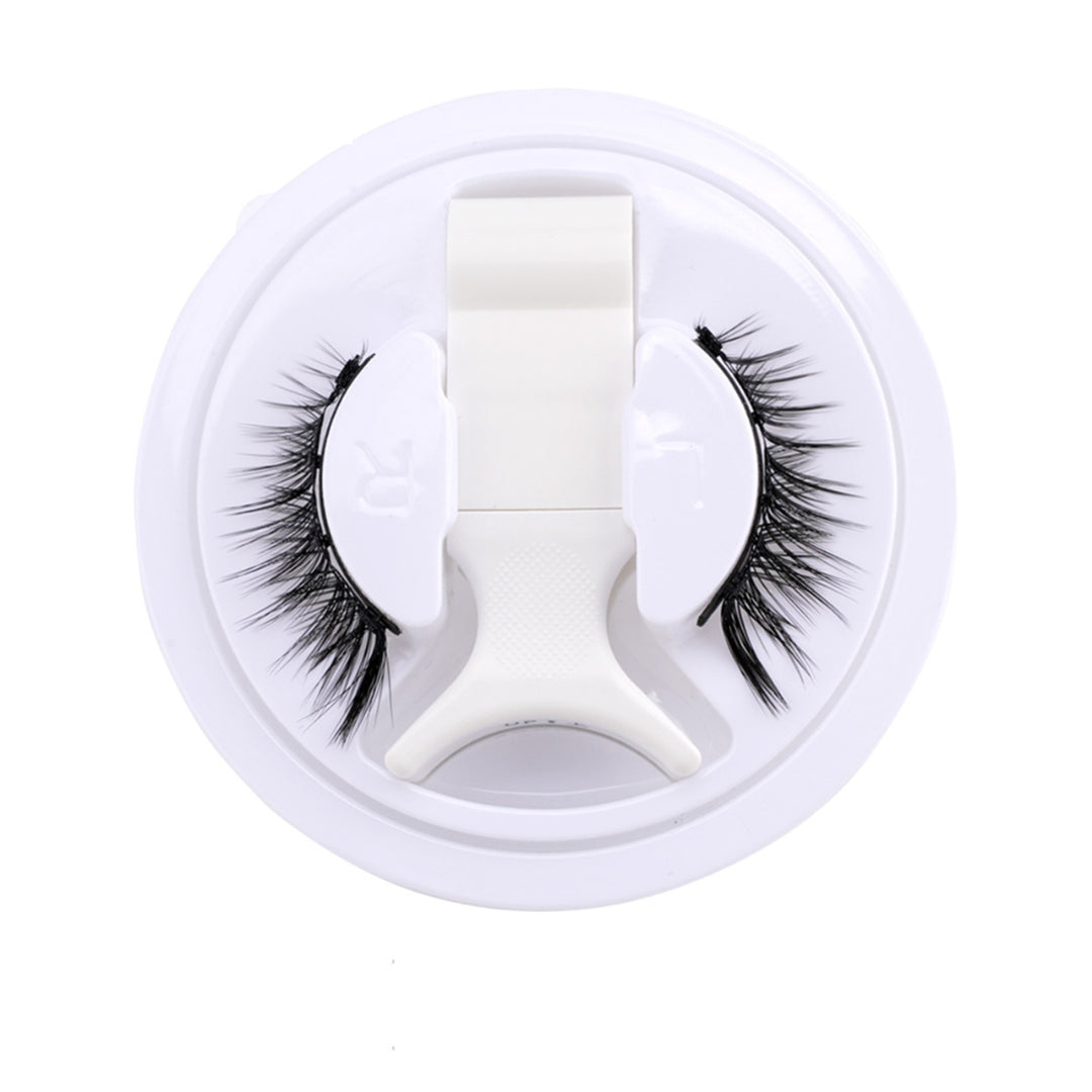 Reusable Magnetic Eyelash Set With Tweezer Applicator No Glue Needed - Image 2
