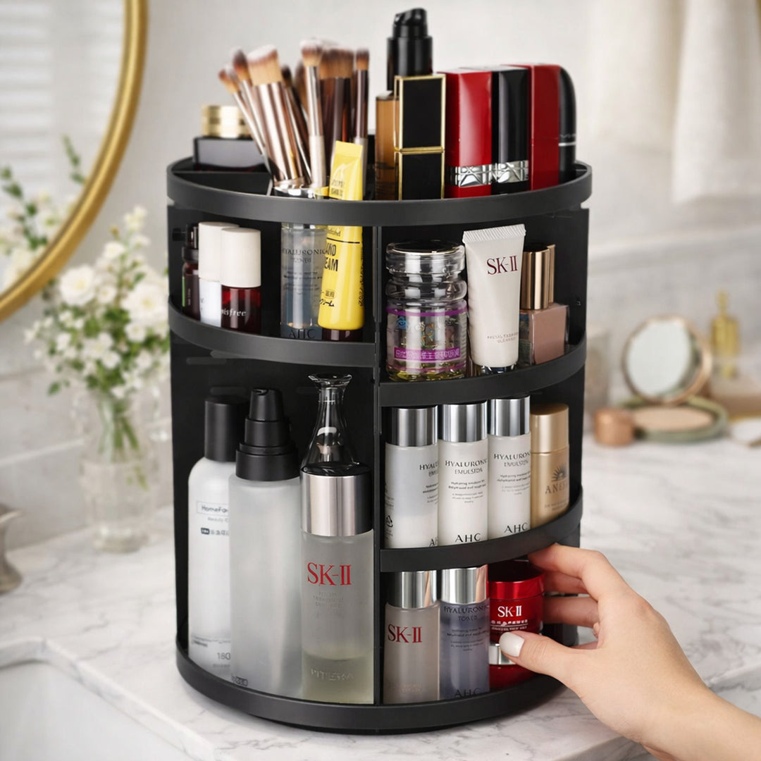 Rotatable Makeup Organizer - Image 3