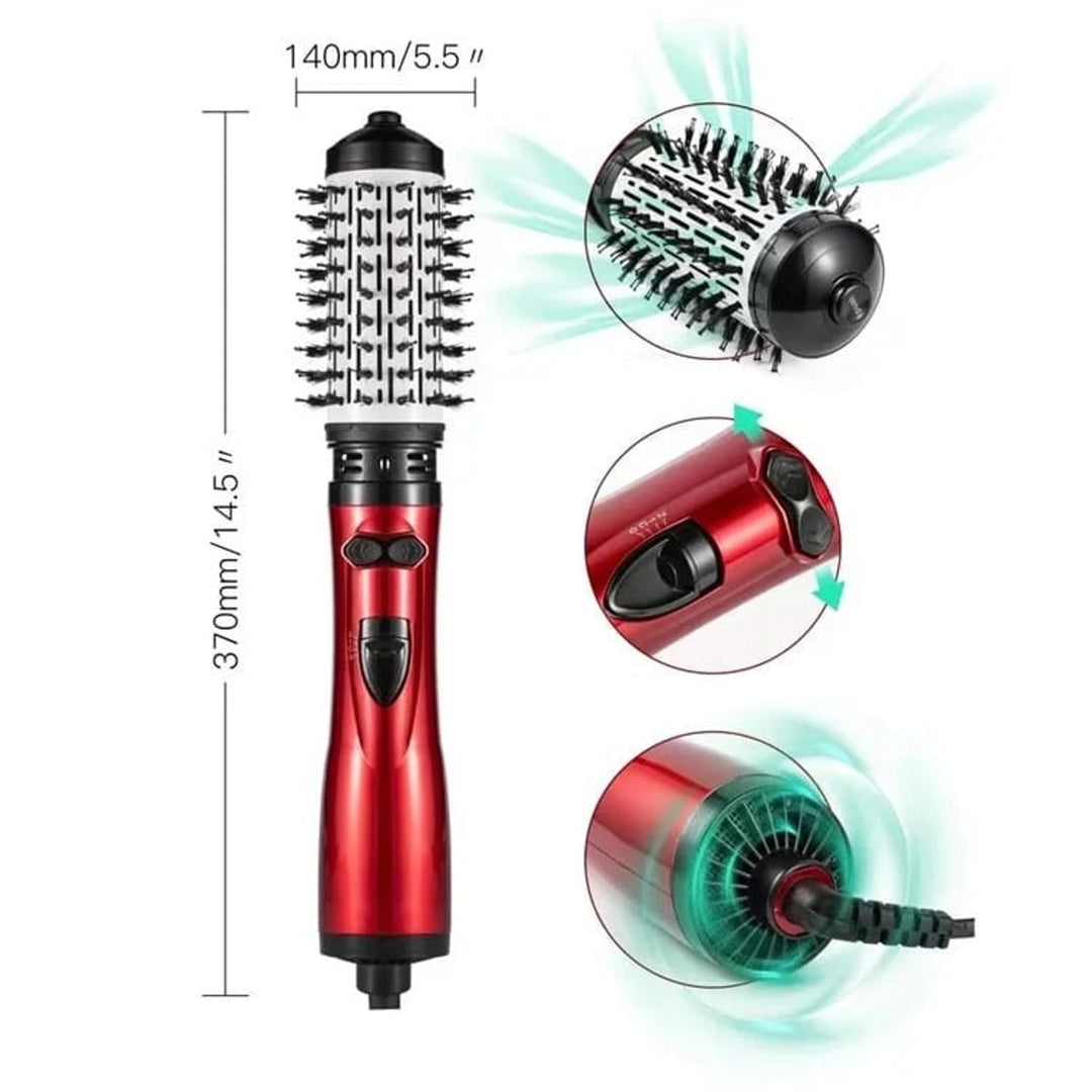 Rotating Hair Dryer Brush With 360-Degree Rotation And 3 Heat Settings - Image 14