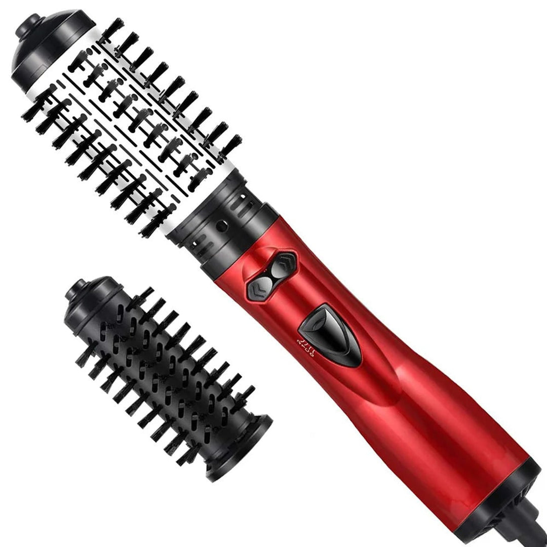 Rotating Hair Dryer Styler With 2-In-1 Volumizing Brush System And 360° Rotation With Adjustable Directions - Image 1