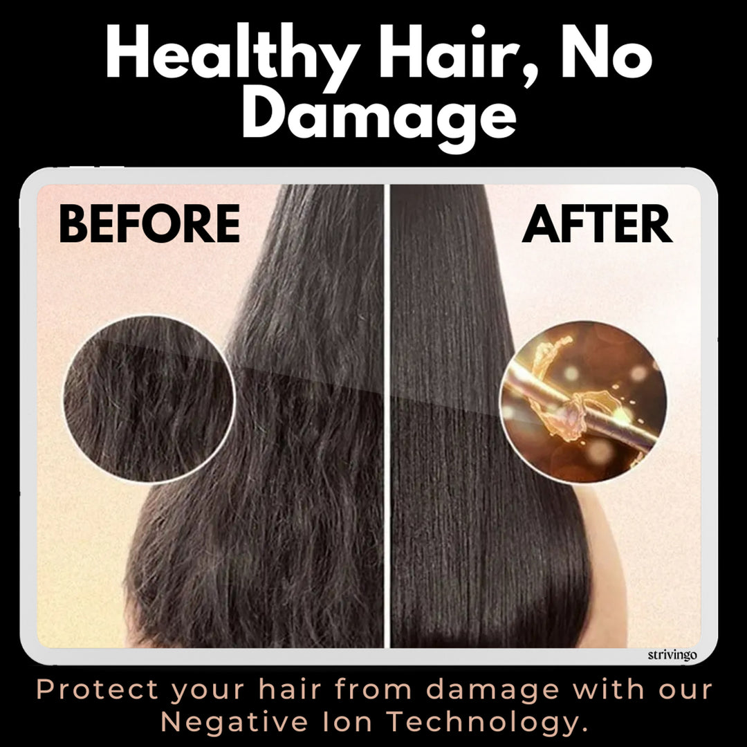 Rotating Hair Dryer Styler With 2-In-1 Volumizing Brush System And 360° Rotation With Adjustable Directions - Image 4