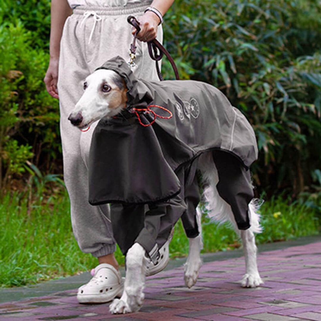 Sandsberg032519 Reflective Waterproof Raincoat For Dogs Four Legs - Image 11