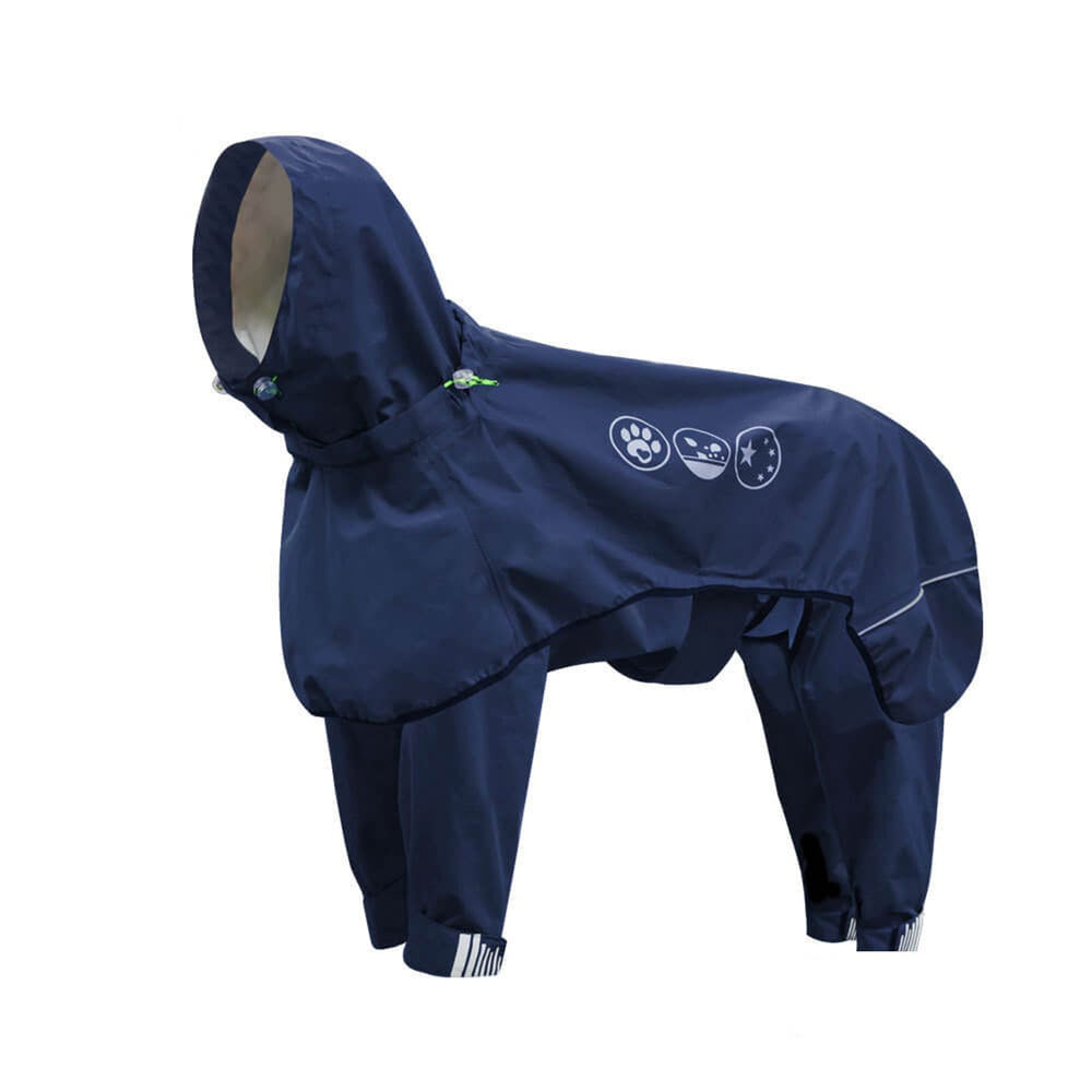 Sandsberg032519 Reflective Waterproof Raincoat For Dogs Four Legs - Image 12