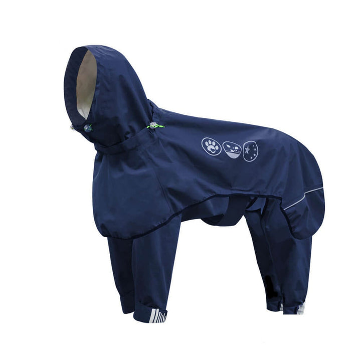 Sandsberg032519 Reflective Waterproof Raincoat For Dogs Four Legs - Image 12