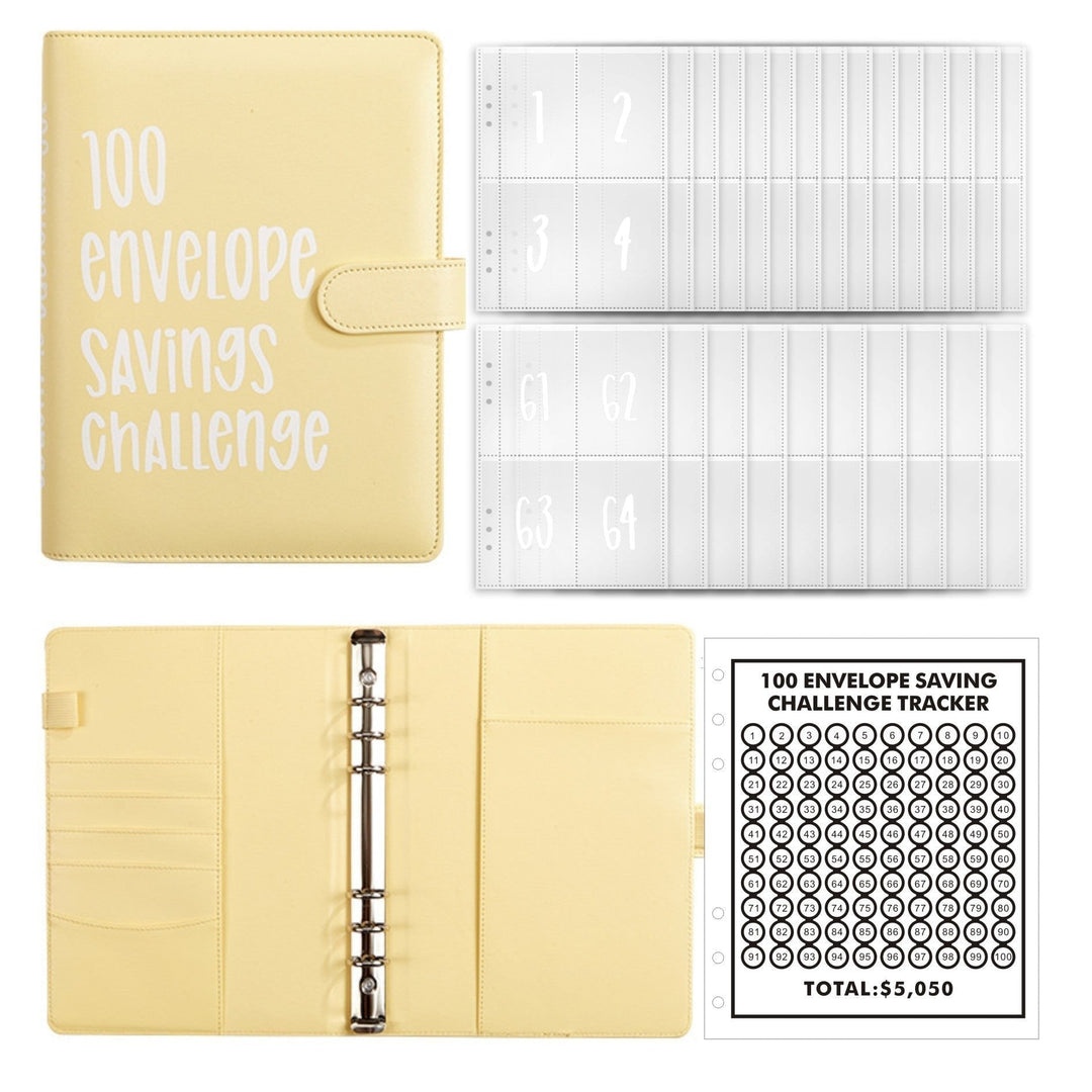 Savings Challenge Binder With 100 Envelope Tracker To Save $5 050 - Image 27