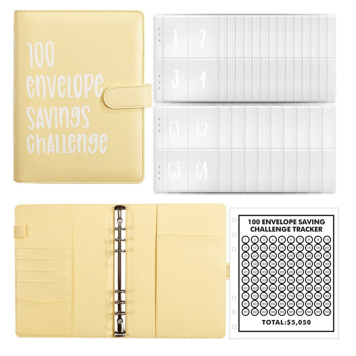Savings Challenge Binder With 100 Envelope Tracker To Save $5 050 - Image 27