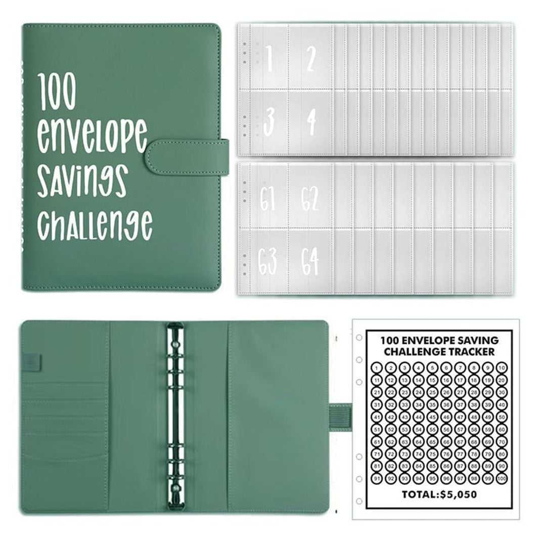 Savings Challenge Binder With 100 Envelope Tracker To Save $5 050 - Image 26