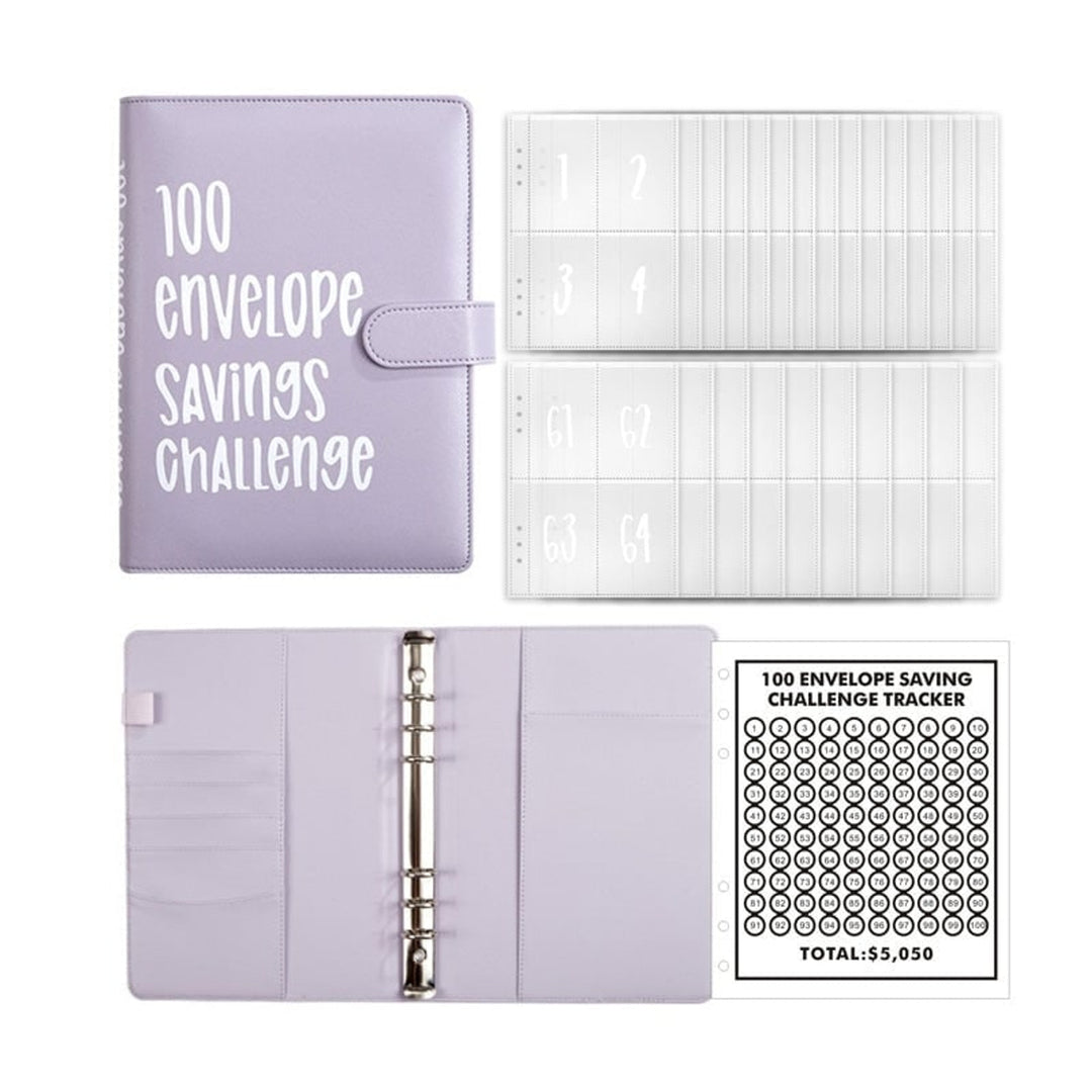 Savings Challenge Binder With 100 Envelope Tracker To Save $5 050 - Image 23