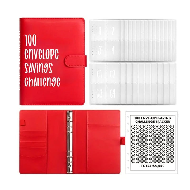 Savings Challenge Binder With 100 Envelope Tracker To Save $5 050 - Image 24