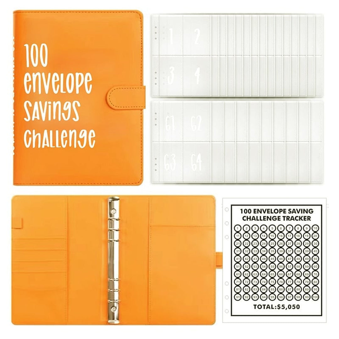 Savings Challenge Binder With 100 Envelope Tracker To Save $5 050 - Image 25