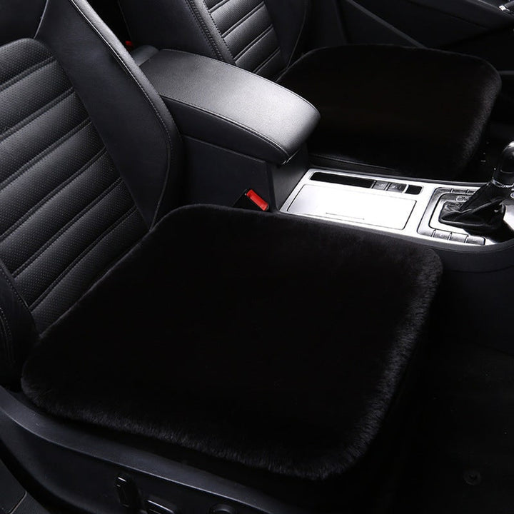 Sheepskin Car Seat Cushion With Anti-Slip PVC Dots - Image 7