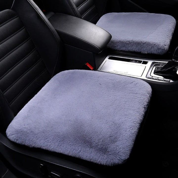 Sheepskin Car Seat Cushion With Anti-Slip PVC Dots - Image 9