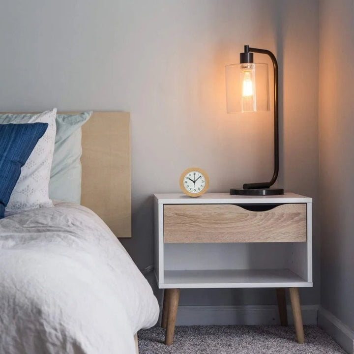 Silent Minimalist Wooden Alarm Clock - Image 3