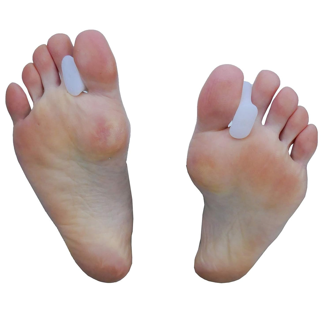 Silicone Toe Separator Hourglass Spacers For Bunions Overlapping Foot Pain Relief - Image 3