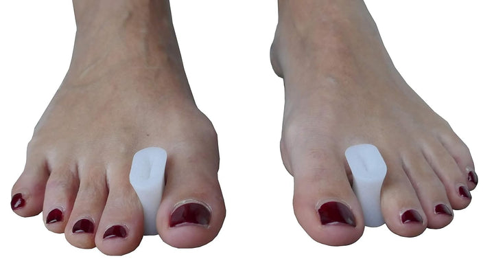 Silicone Toe Separator Hourglass Spacers For Bunions Overlapping Foot Pain Relief - Image 4