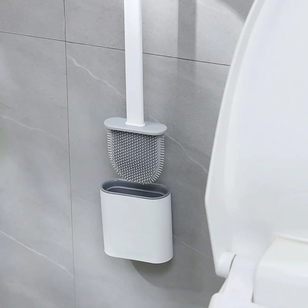 Silicone Toilet Brush With Flexible Head For A Thorough Rust-Free Clean - Image 1