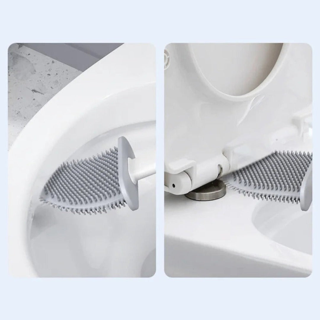 Silicone Toilet Brush With Flexible Head For A Thorough Rust-Free Clean - Image 2